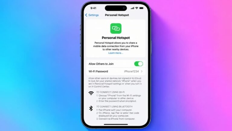 How to Set Up and Use a Personal Hotspot on iPhone