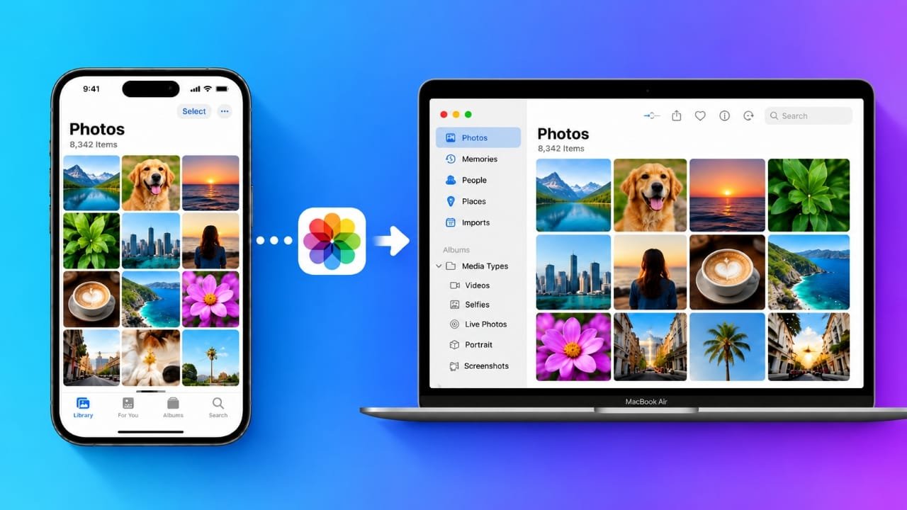 How to Transfer Photos from iPhone to MacBook Air
